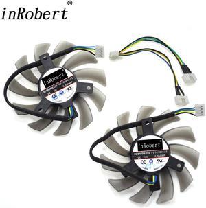 Firstd FD7010H12S 75MM Cooler Fan For ASUS MSI Radeon Sapphire 6930 7850 GTX 550 750 770 Ti HD 7870 Video Card Cooling