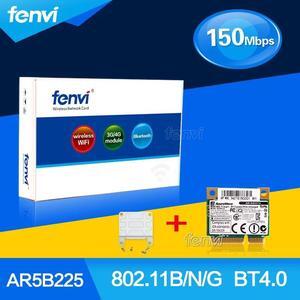 Atheros AR5B225 WIFI Wireless Bluetooth BT 4.0 Half MINI PCI-E Card Better than 1030 6235 6230 150M Laptop Network Adapter