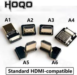 , Ribbon Cable 90 Degree Mini/Micro  to Standard  PCB Connectors 20pin fpv micro  5cm