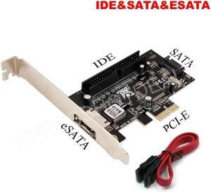PCI-E PCI Express eSATA II SATA II 2.0 IDE Card Adapter Converter