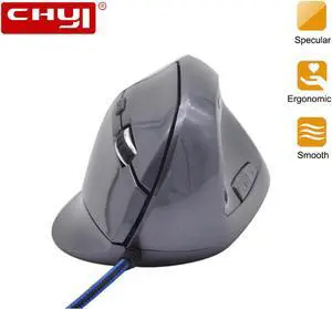 Wired Mouse Ergonomic Vertical 800-1000-1200-1600DPI 5 Keys USB Gaming Mice With Mouse Pad Kit Wrist Rest Mat For PC Laptop