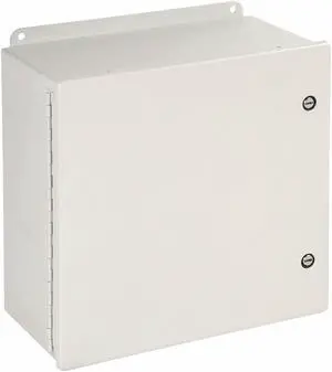 NVENT HOFFMAN A8066CHFL 1/4 Turn Latch Electrical Enclosures, 8 in H, 6 in D, 6