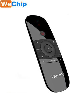 Wechip W1 Russian Or English Version 2.4GHz Wireless Keyboard Mini Fly Air Mouse for Smart Android TV Box mini PC HTPC Projector