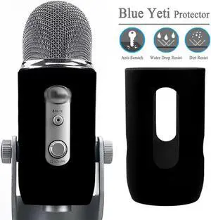 Silica gel protector provides for Blue Yeti microphone cover Soft silicone cover protect for Blue Yeti pro mic windscreen part