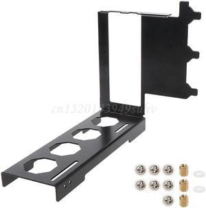 Metal Aluminum Graphics VGA Card Holder Graphic Card Side Converted Support Computer Cooling Cooler Radiator Bracket