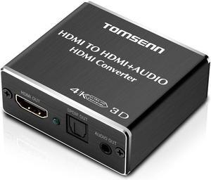 Hdmi audio extractor HDMI to HDMI and Optical TOSLINK SPDIF + 3.5mm Stereo Audio Extractor Converter HDMI Audio Splitter Adapter