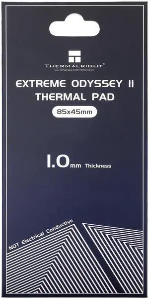 Extreme Odyssey 2nd Generation Thermal Pad 14.8W/MK Silicone Pad thermal pad CPU/GPU Graphics Card Motherboard Thermal Pad 85x45x1.0mm Extreme Odyssey 2nd Generation Thermal Pad 14.8W/MK Silicone Pad thermal pad CPU/GPU Graphics Card Motherboard Thermal Pad 85x45x1.0mm