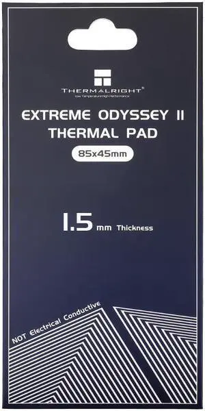 Extreme Odyssey 2nd Generation Thermal Pad 14.8W/MK Silicone Pad thermal pad CPU/GPU Graphics Card Motherboard Thermal Pad 85x45x1.5mm Extreme Odyssey 2nd Generation Thermal Pad 14.8W/MK Silicone Pad thermal pad CPU/GPU Graphics Card Motherboard Thermal Pad 85x45x1.5mm