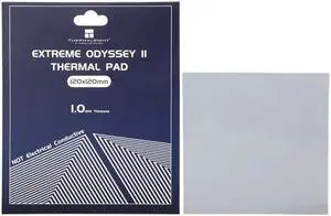 Extreme Odyssey 2nd Generation Thermal Pad 14.8W/MK Heat Dissipation Silicone Pad CPU/GPU Graphics Card Thermal Pad Motherboard Silicone Pad 120x120x1.0mm Extreme Odyssey 2nd Generation Thermal Pad 14.8W/MK Heat Dissipation Silicone Pad CPU/GPU Graphics Card Thermal Pad Motherboard Silicone Pad 120x120x1.0mm