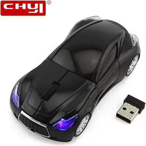 Hot Sale Infiniti Q80 Sport Car Mouse GT Supercar Wireless Mice Led Optical Gaming Computer Mouse For PC Laptop Desktop