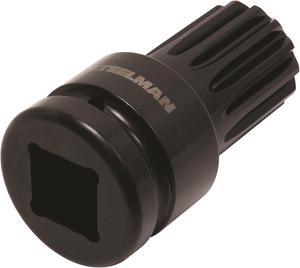 STEELMAN 60562 1-Inch Square Drive (Female) to #5 Spline Drive (Male) Impact Socket Adapter