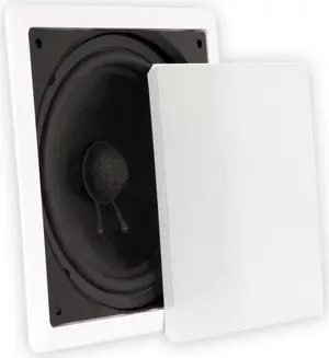Theater Solutions TS1000 Flush Mount Passive 10" Subwoofer Speaker In Wall