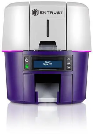 Entrust Sigma DS1 525300-001 Single Sided ID Card Printer