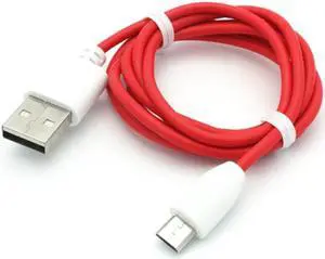 Red 3ft USB Cable Rapid Charge Power Wire Sync Cord Compatible With ZTE ZPad 8