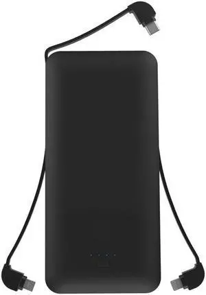 Slim 10000mAh Portable Battery Charger Backup USB Power 1-Port USB with Built-in Compatible With Essential Phone (PH-1)