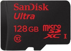 Sandisk Ultra 128GB High Speed Memory Card Micro-SDHC MicroSD Class 10 Compatible With ZTE ZPad 8