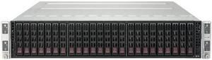 SUPERMICRO CSE-217 SYS-2027PR-HC1R 4-NODE 24-BAY SERVER WITH DUAL AC NO CPU/RAM