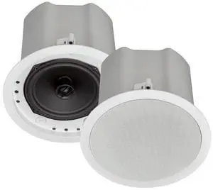 CRESTRON SAROS IC6T-W-T-EACH 2-Way In-Ceiling Speakers (Pair) 6507531