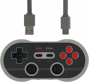 8Bitdo N30 Pro 2 Bluetooth Gamepad For Windows/Android/macOS/Steam/Switch (N Edition)