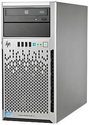 HPE 768729-001 ProLiant ML310E G8 4C E3-1241V3/3.5Ghz 8GB RAM 4U Tower