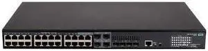 HPE JL827A Flexnetwork 5140 24g Poe+ 4sfp+ Ei - Switch - 28 Ports - Smart - Rack-mountable.