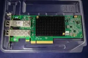 LPE35002 DELL/EMULEX 32GB 2Port 32GFC SW Optical Fibre Channel HBA Both Brackets