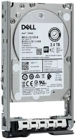 Dell 400-BBFR 2.4TB 10K 2.5" SAS 12Gbps 512e 256MB Hot-Plug HDD