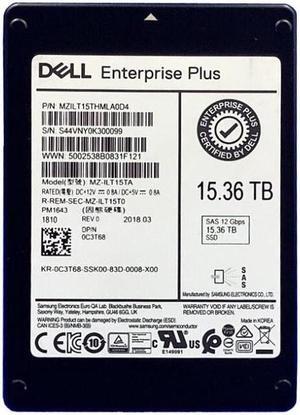 Dell C3T68 15.36TB Enterprise Plus SAS-12Gbps 2.5in Solid State Drive