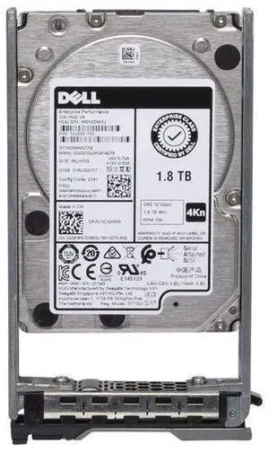 Dell CGKW9 1.8TB 10K 4Kn SAS-12Gbps 2.5" Hot-Plug Hard Drive Dell CGKW9 1.8TB 10K 4Kn SAS-12Gbps 2.5" Hot-Plug Hard Drive