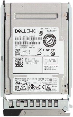 Dell DHWH5 1.92TB SED Mixed Use 3DWPD SAS-12Gbps 2.5Inch Hot-Plug SSD