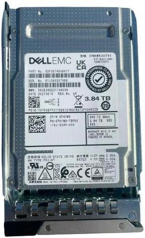 Dell FH1W9 3.84TB SAS-12Gbps SED Read Intensive 1DWPD 2.5Inch Hot-Plug SSD
