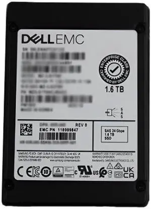 EMC 118999847 1.6tb SAS 24G Mix Use TLC 2.5 SSD