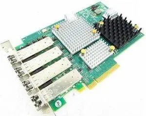 Emulex P003798-01B Compellent 8Gb Quad Port Fibre Channel Host Bus Adapter.