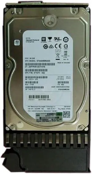 HPE 871679-002 6 TB Hard Drive - 3.5" Internal - SAS 12Gb/s New F/s