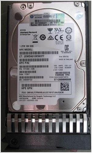 HPE 872483-006 1.2TB 10k 2.5" Sff SAS-12Gbps SC DS Hdd-F/S