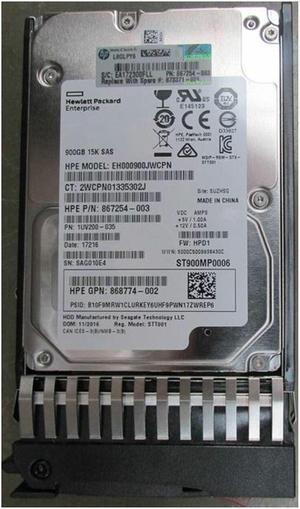 HPE 875217-003 Enterprise - hard drive - 900 GB - SAS 12Gb/s New F/s
