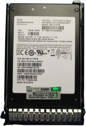 HPE PM1645a P15849-004 - SSD - 6.4 TB - SAS 12Gb/s Refurbished