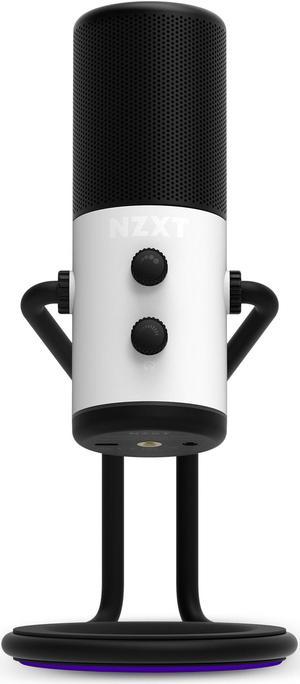 NZXT Capsule - Cardioid USB Microphone - Matte White