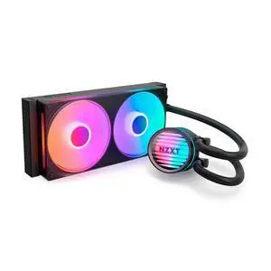 NZXT Kraken Core 240 RGB - AIO CPU Liquid Cooler - 240 mm Radiator - 240 mm Single-Frame Fan - Compatible with Intel® LGA 1851/1700/1200/115X & AMD® AM5/AM4 - Black