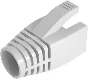 50 Pcs Cat6 Cat6A Cat7 Strain Relief Boot, RJ45 Plug Connector Cover Modular Network Plug Cap Cable Connector Boots, White 50 Pcs Cat6 Cat6A Cat7 Strain Relief Boot, RJ45 Plug Connector Cover Modular Network Plug Cap Cable Connector Boots, White