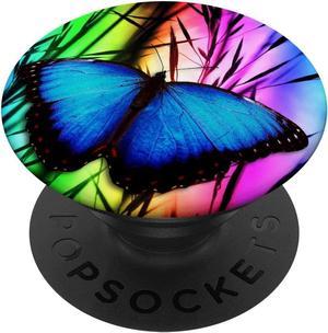 PopSockets Pretty Blue Butterfly PopSocket Pop Socket PopGrip
