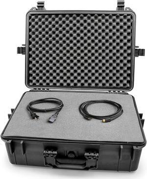 Casematix XL Waterproof Gaming Case Compatible with Valve Index VR Headset, Controllers and Select Accessories in Customizable Foam, Includes Case Only