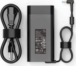 200W Genuin AC Charger Fit for HP Omen Pavilion 15 16 17 15t 17t G3 G4 G5 G6 G7 G8 Zbook 15 17 ZBook Fury Create Studio Envy 15 2020 Victus 16 TPN-DA10 Gaming Laptop Power Adapter Supply