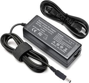 60W AC Adapter Laptop Charger for Toshiba Satellite C55 C55D C645 C650 C655 C675 C850 C850D C855 L450 L455 L455D L50 L505 L50D L55 L55D L635 C855D C875 P755 P770 P775 P840 P845 P855 Power Supply Cord
