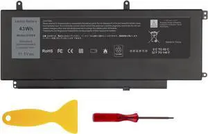 TREE.NB D2VF9 Battery Replacement for Dell Inspiron 15 7547 7548 0PXR51 PXR51 11.1V 45Wh