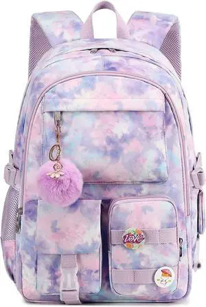 Backpack for Teen Girls Laptop School Backpacks Vibrant College Bookbag | Tiedye Middle School Bag Students Bags Cute Women Back Pack Travel Daypack Backpack for Teen Girls Laptop School Backpacks Vibrant College Bookbag | Tiedye Middle School Bag Students Bags Cute Women Back Pack Travel Daypack