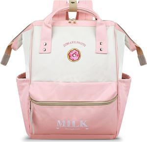 15.6 Inch Travel Laptop Backpack for Women Men - Anti Theft Water Resistant Bag Daypack - Computer Bag Business Work Cute Backpacks(Donut)