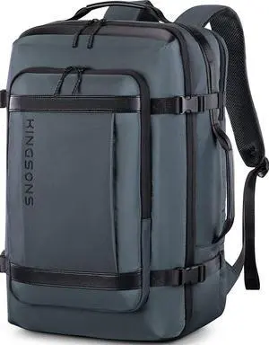 VGOAL Carry on Backpack,Flight Approved 35L Expandable Travel Backpacks Weekender Overnight Luggage Bag Daypack Business College School Extra Large Backpack Fits up to 17.3" Laptop for Men & Women