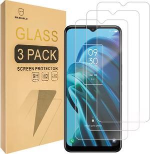 MrShield 3Pack Designed For TCL 30 XE 5G Tempered Glass Japan Glass with 9H Hardness Screen Protector with Lifetime Replacement Welcome to consult