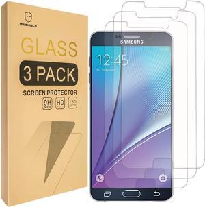 MrShield 3PACK Designed For Samsung Galaxy Note 5 Tempered Glass Screen Protector with Lifetime Replacement
